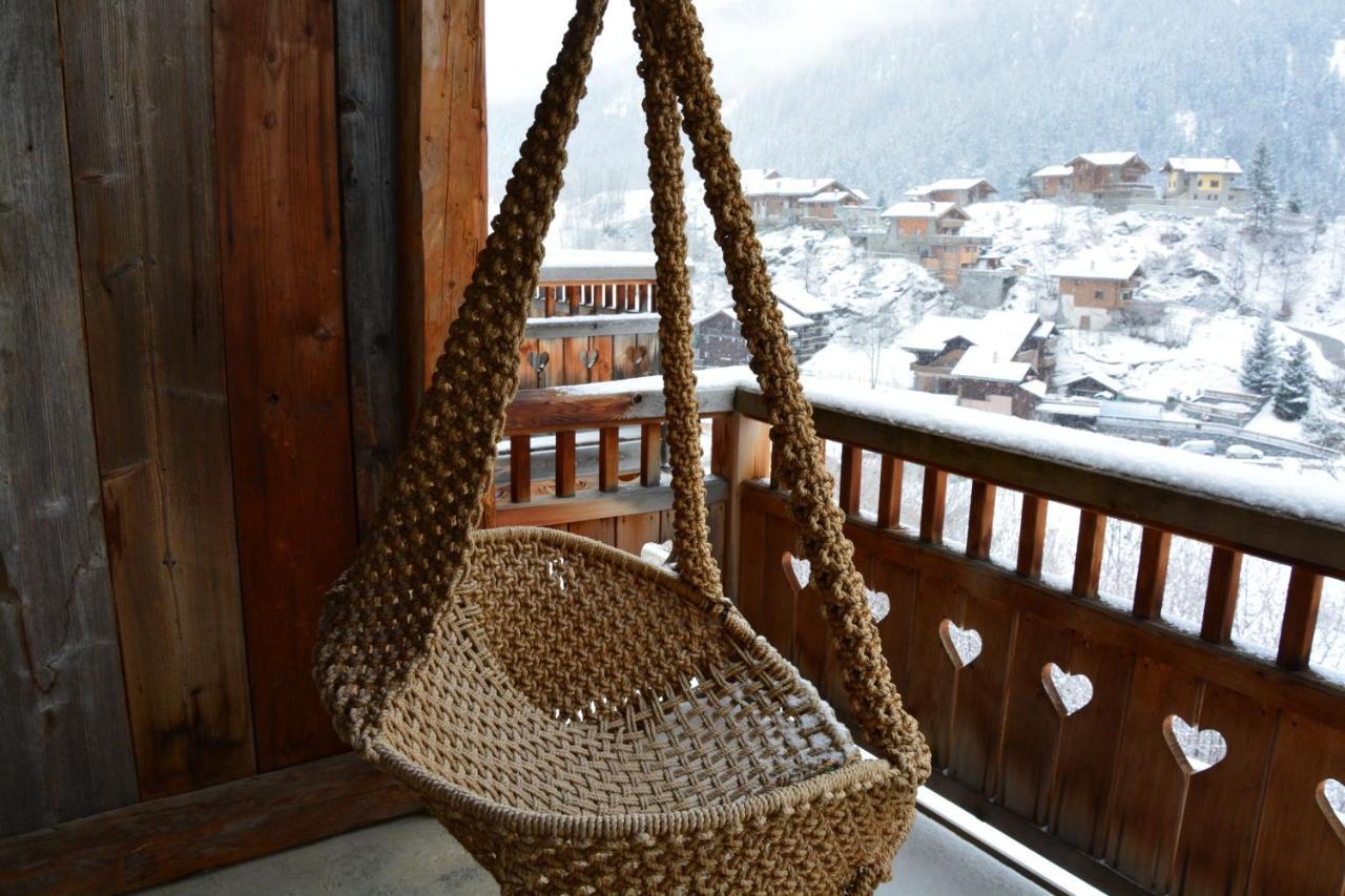 Chalet Des Trappeurs Coeur Vanoise 15 Persons La Plagne Luaran gambar