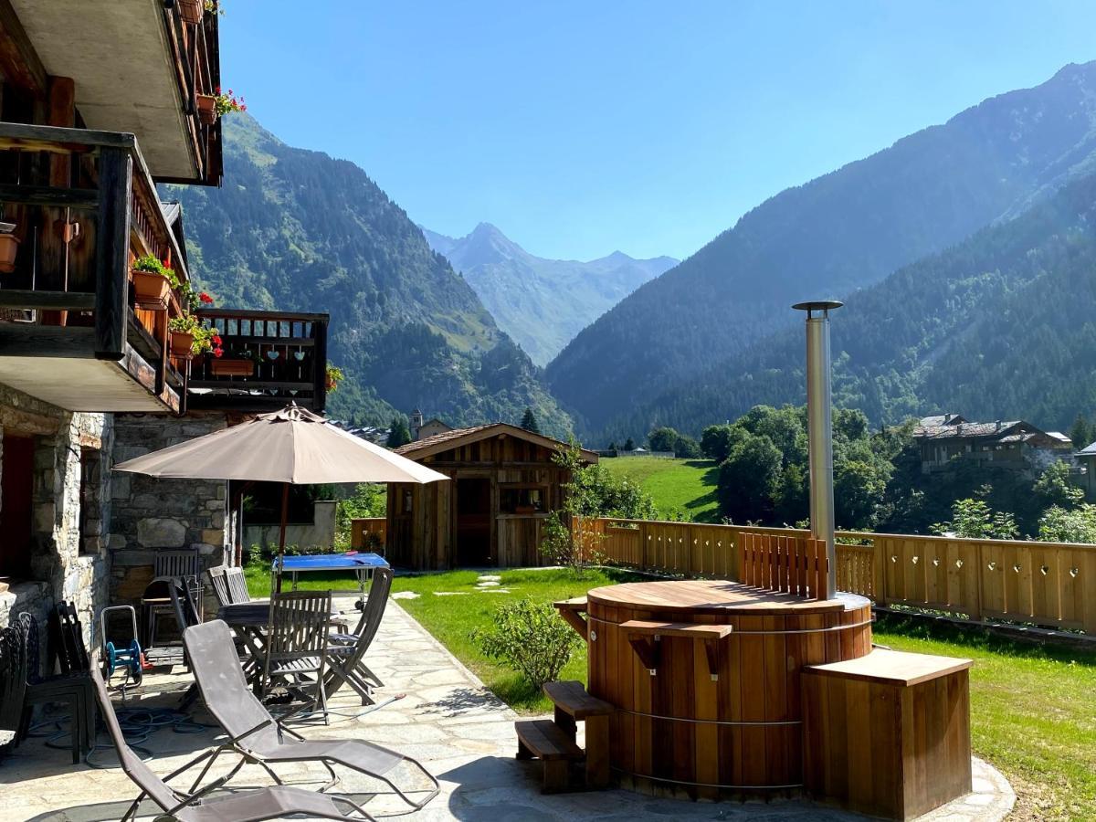 Chalet Des Trappeurs Coeur Vanoise 15 Persons La Plagne Luaran gambar