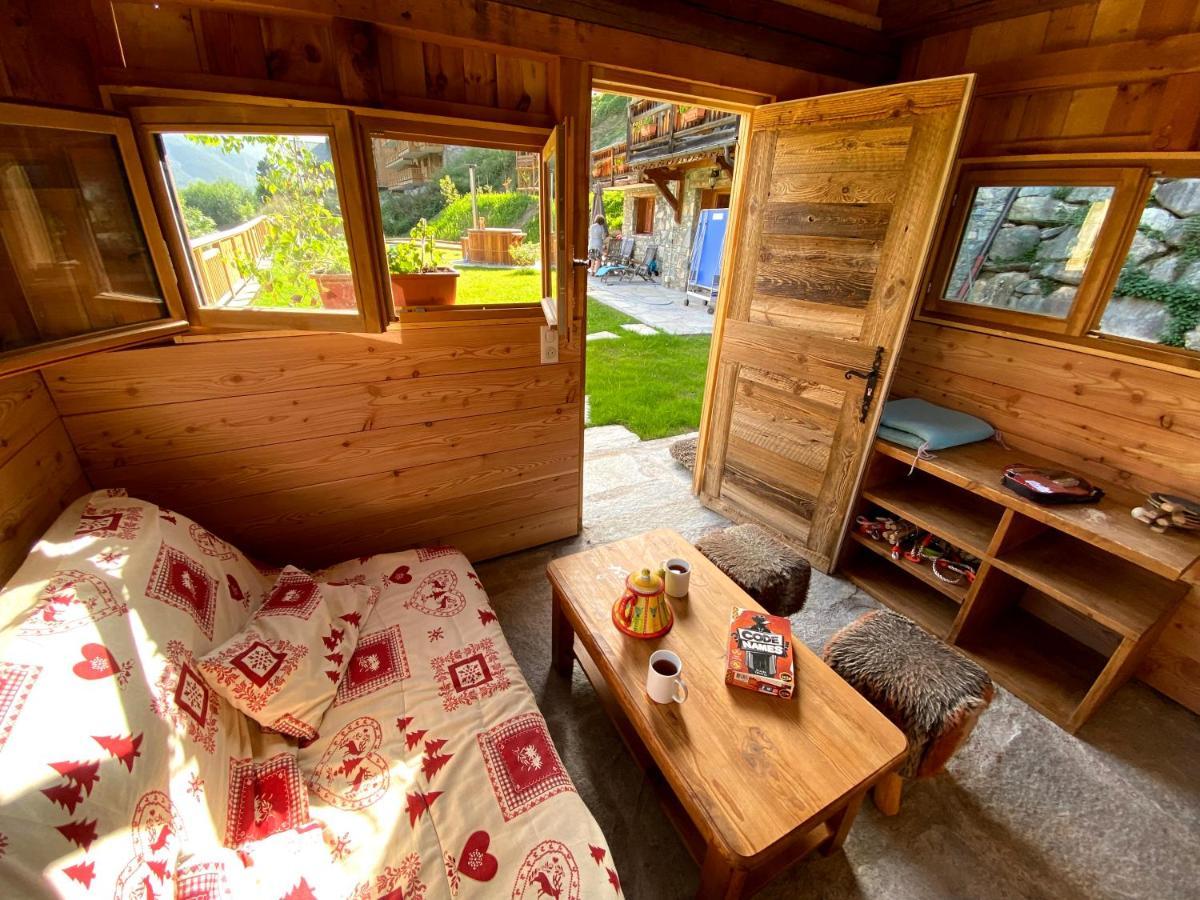 Chalet Des Trappeurs Coeur Vanoise 15 Persons La Plagne Luaran gambar
