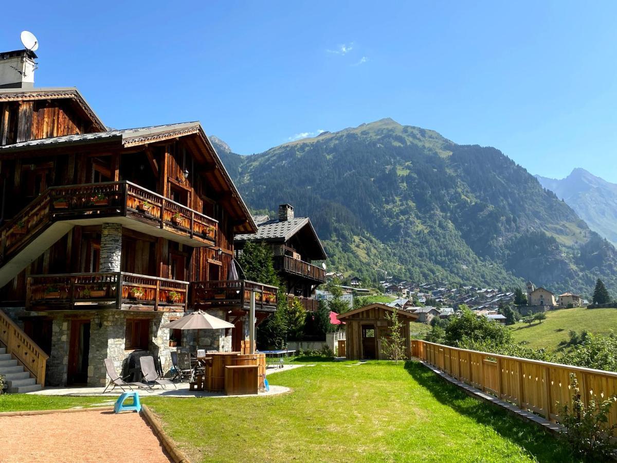 Chalet Des Trappeurs Coeur Vanoise 15 Persons La Plagne Luaran gambar