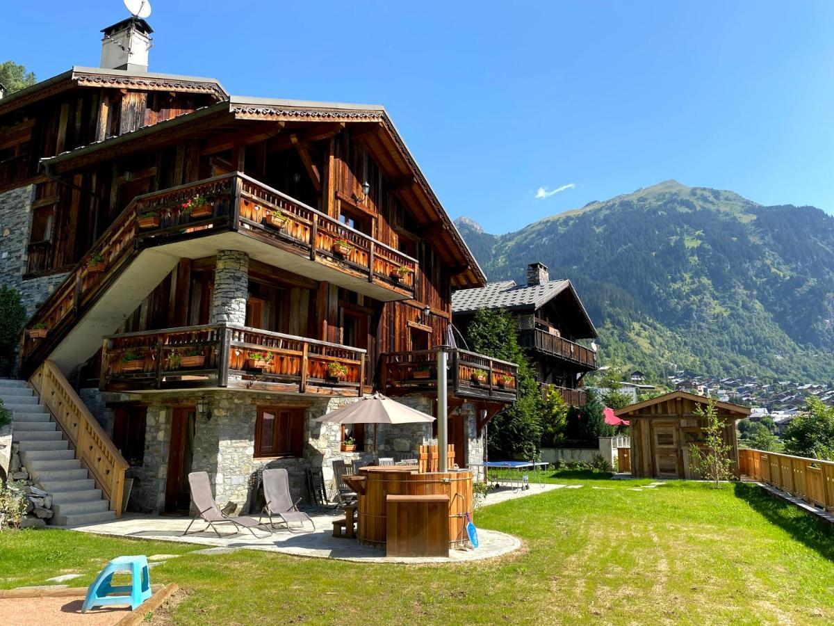 Chalet Des Trappeurs Coeur Vanoise 15 Persons La Plagne Luaran gambar