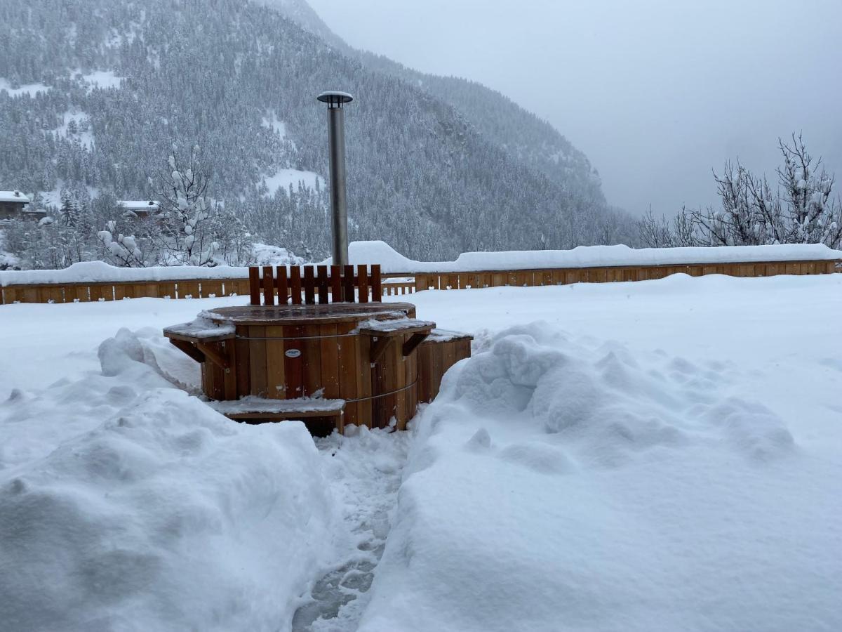 Chalet Des Trappeurs Coeur Vanoise 15 Persons La Plagne Luaran gambar
