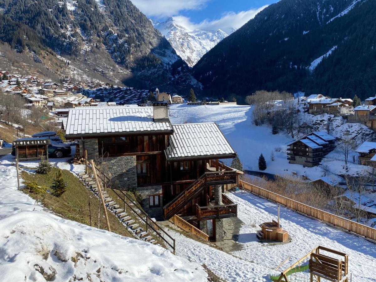 Chalet Des Trappeurs Coeur Vanoise 15 Persons La Plagne Luaran gambar