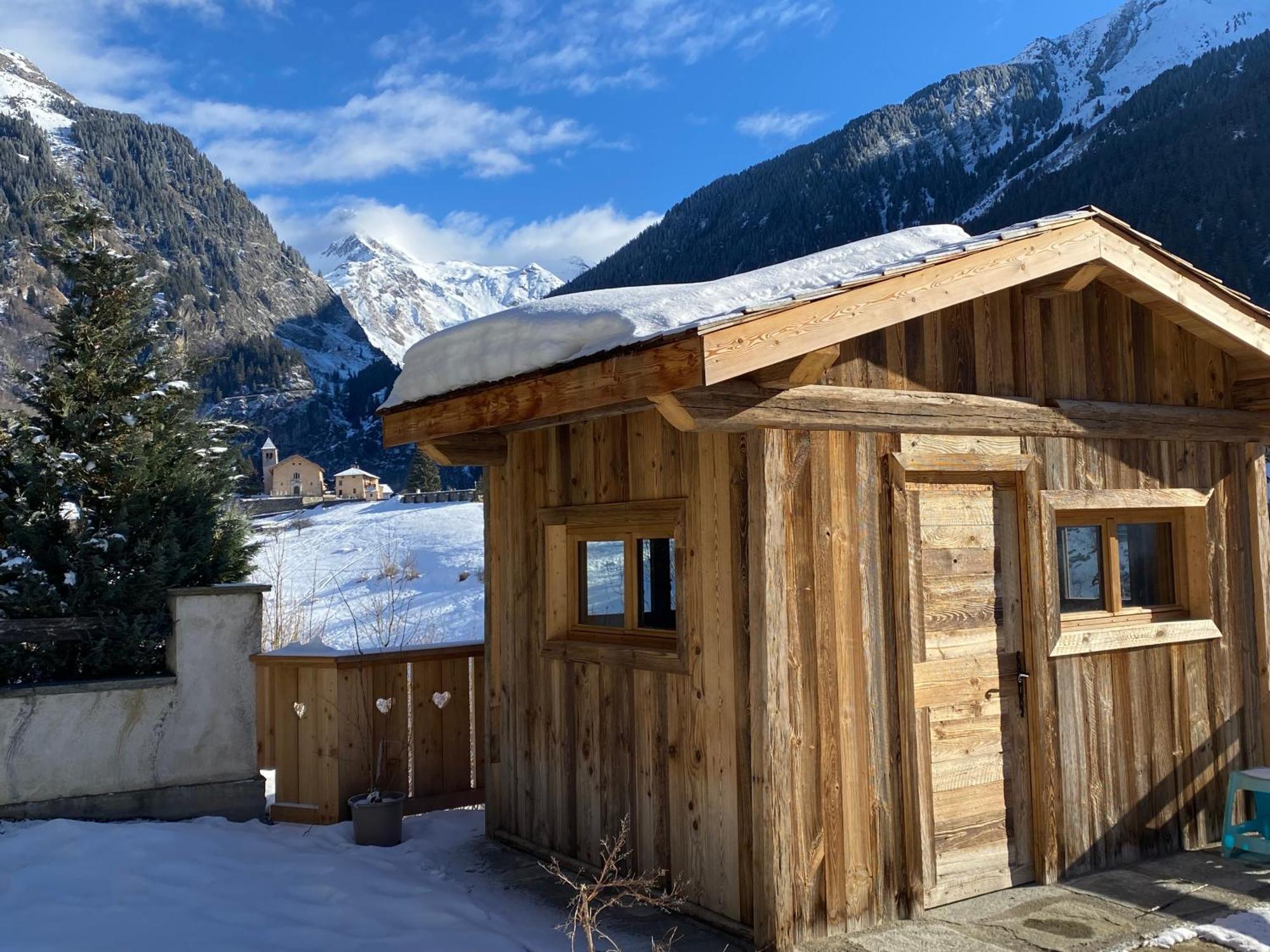 Chalet Des Trappeurs Coeur Vanoise 15 Persons La Plagne Luaran gambar